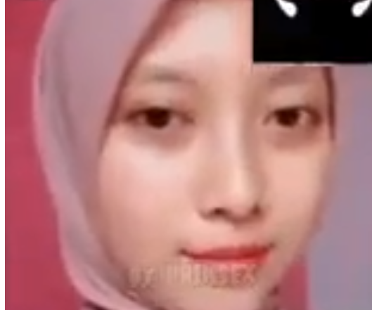 VCS Clarissa Chamet Jilbab Mahasiswa Pink