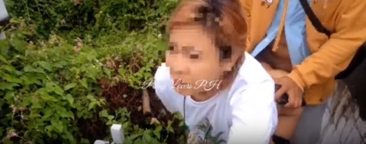 Abg Nekat NGewe Di Makam Hampir Ketahuan